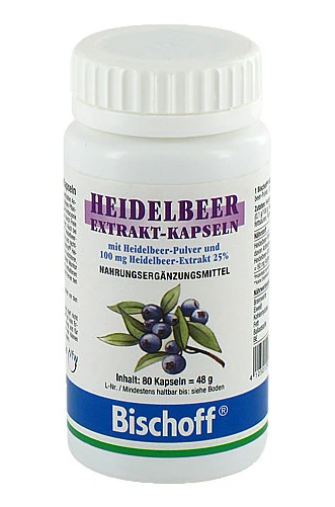 HEIDELBEER EXTRAKT Kapseln HEIDELBEER EXTRAKT Kapseln